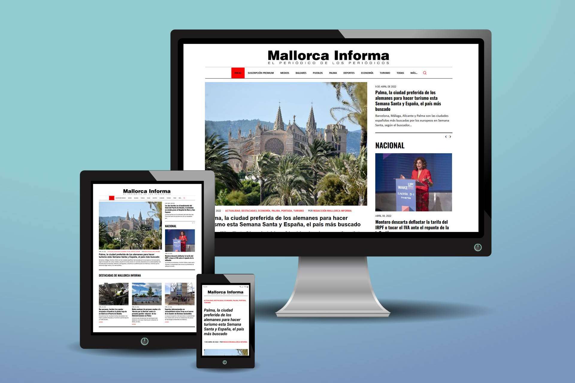 Mallorca Informa permite recibir toda la información actualizada de Mallorca por email