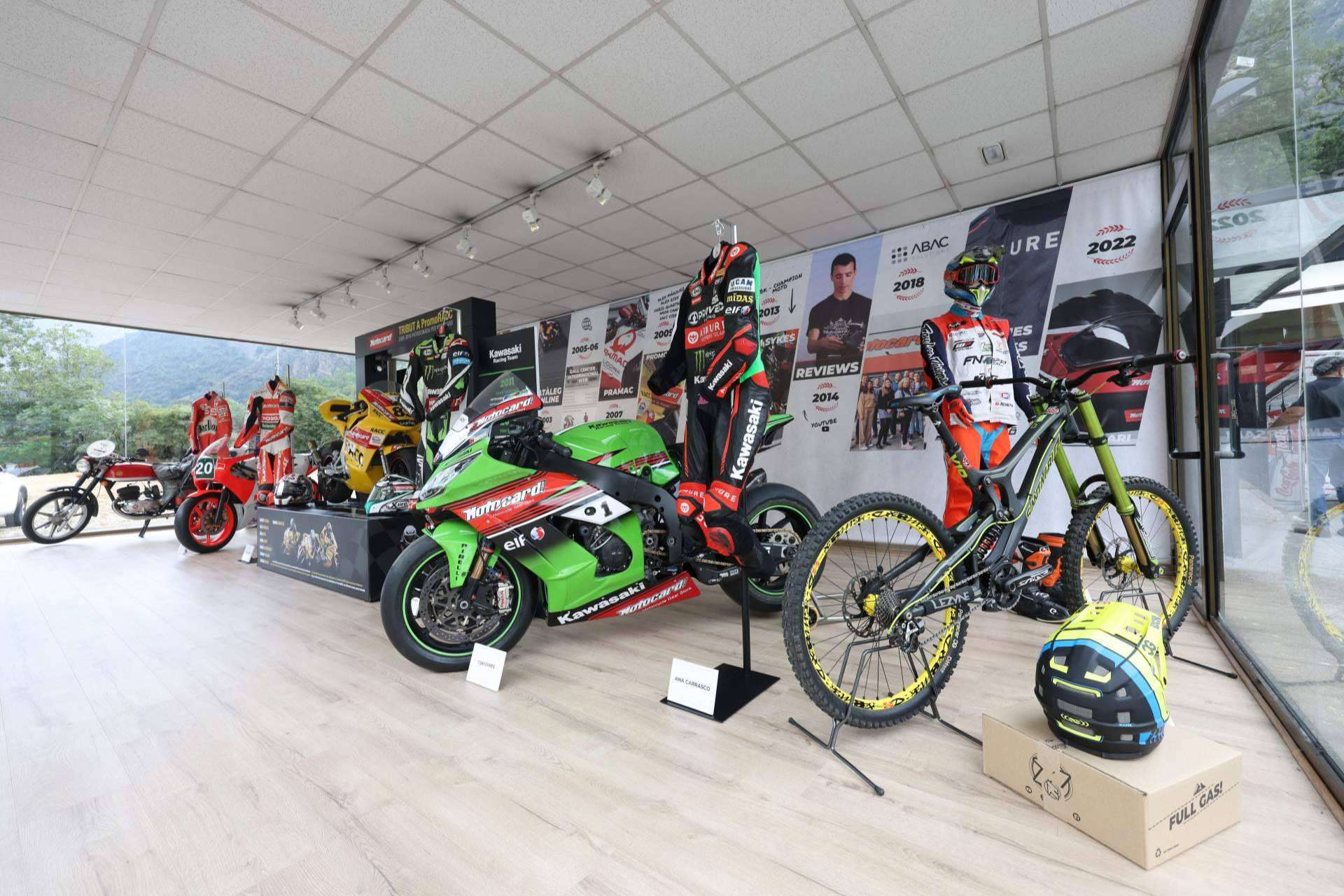 Motocard inaugura un museo en Andorra en motivo de su 40 aniversario