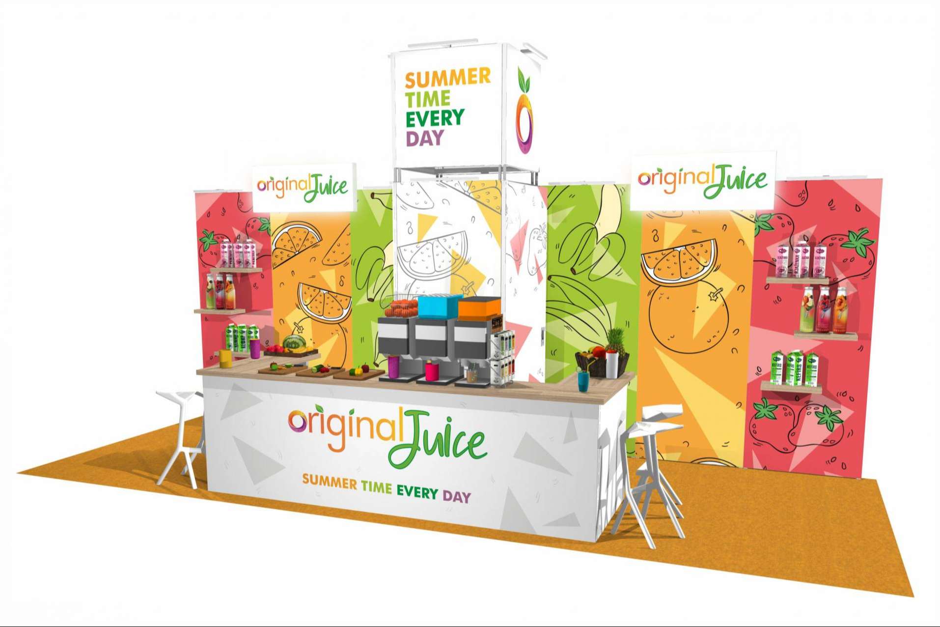 Olika Stands trae la solución para crear roadshows, congresos, ferias y presentaciones