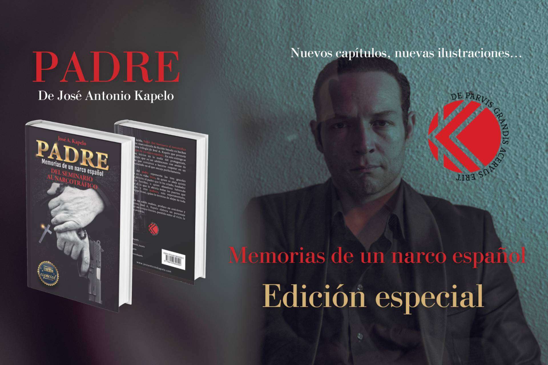 Edición especial del libro Padre de José A. Kapelo por 14,99€