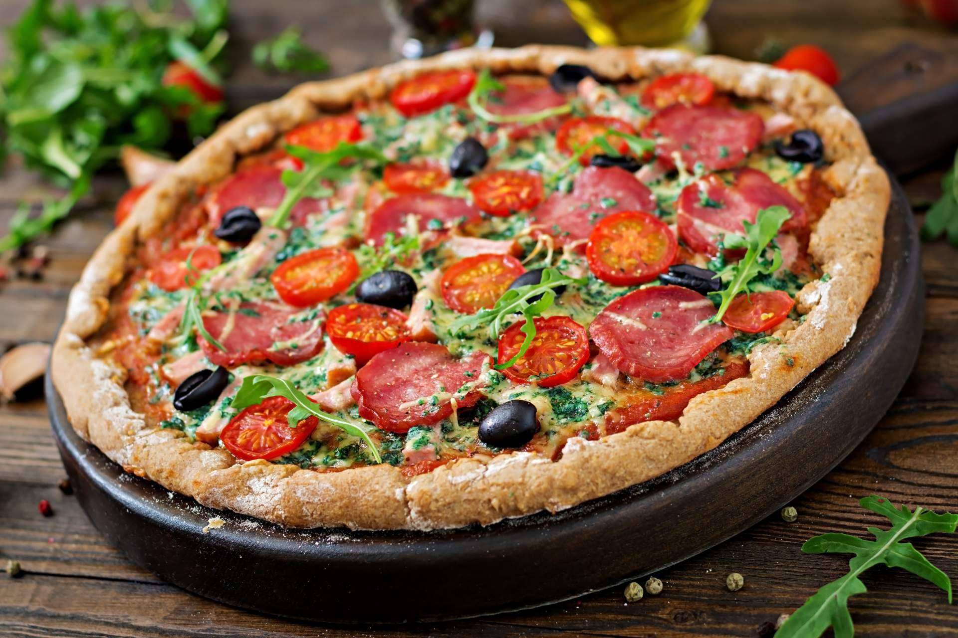 Disfrutar del buen sabor de unas pizzas saludables y proteicas con Diet Premium