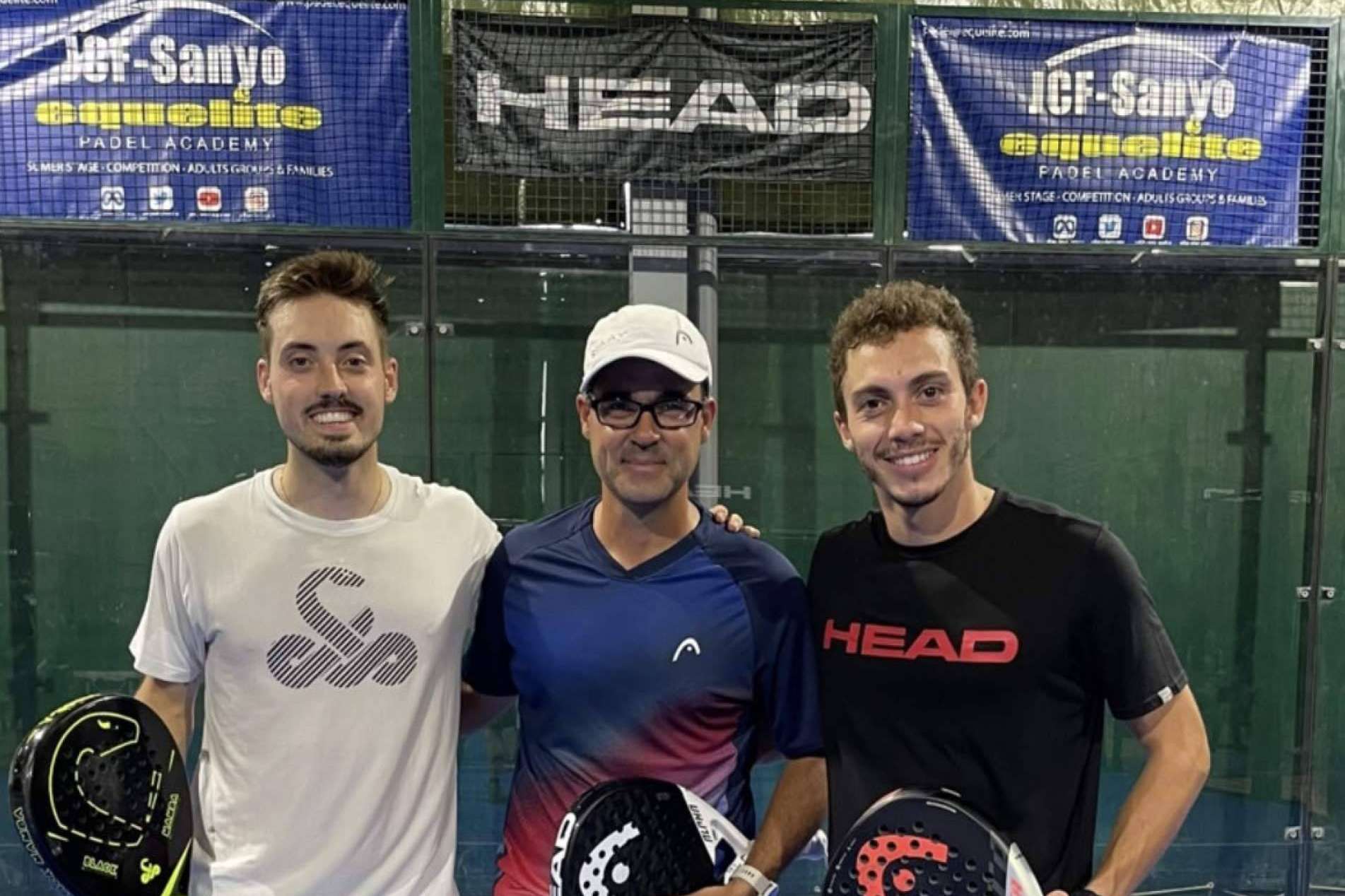 La Primera Academia Internacional de Pádel, JCF SANYO-EQUELITE
