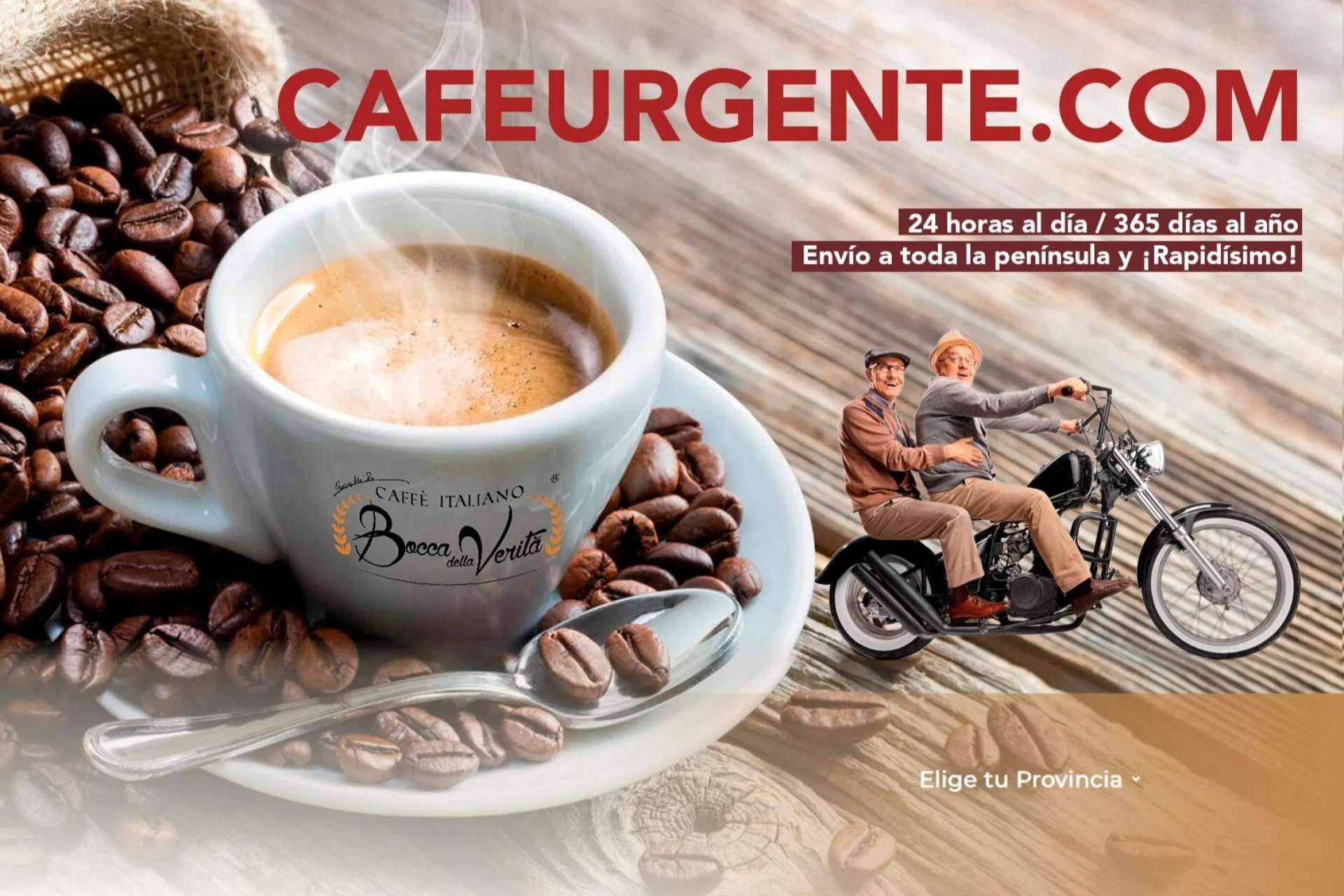 El servicio de Café Urgente ahora está disponible en Madrid