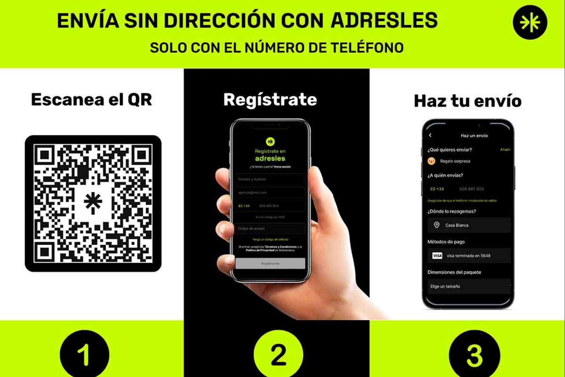 Adresles revoluciona la logística; envía cualquier cosa sin saber la dirección