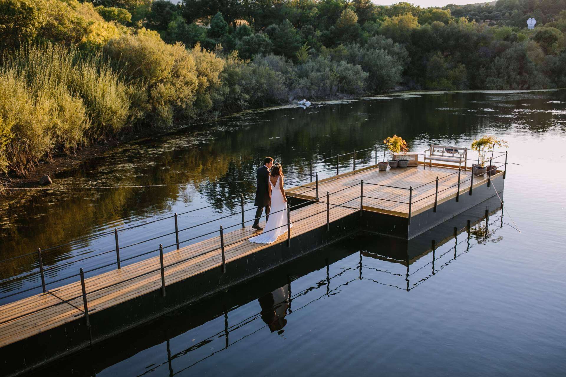 Los espacios con los que cuenta la Finca Prados Moros para celebrar una boda