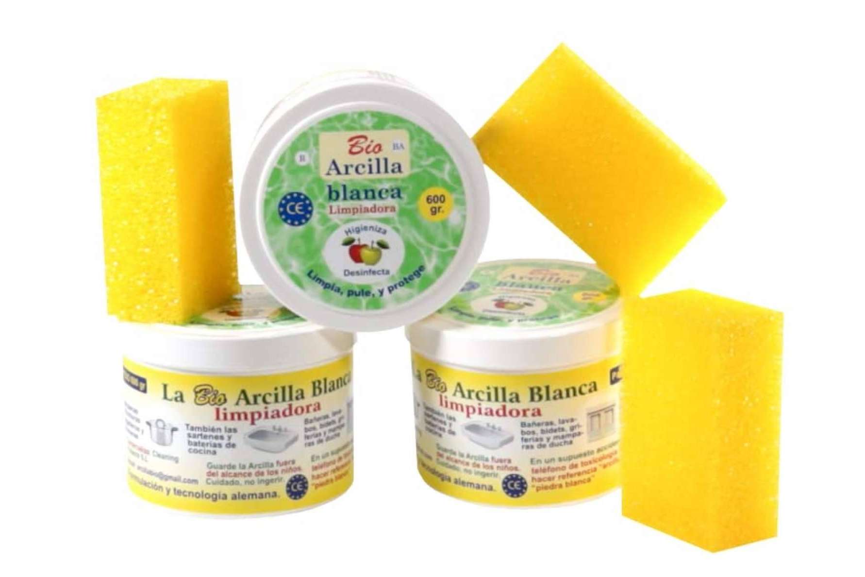 La arcilla blanca limpiadora es un producto que tiene diversos usos, por Cleaning Projects