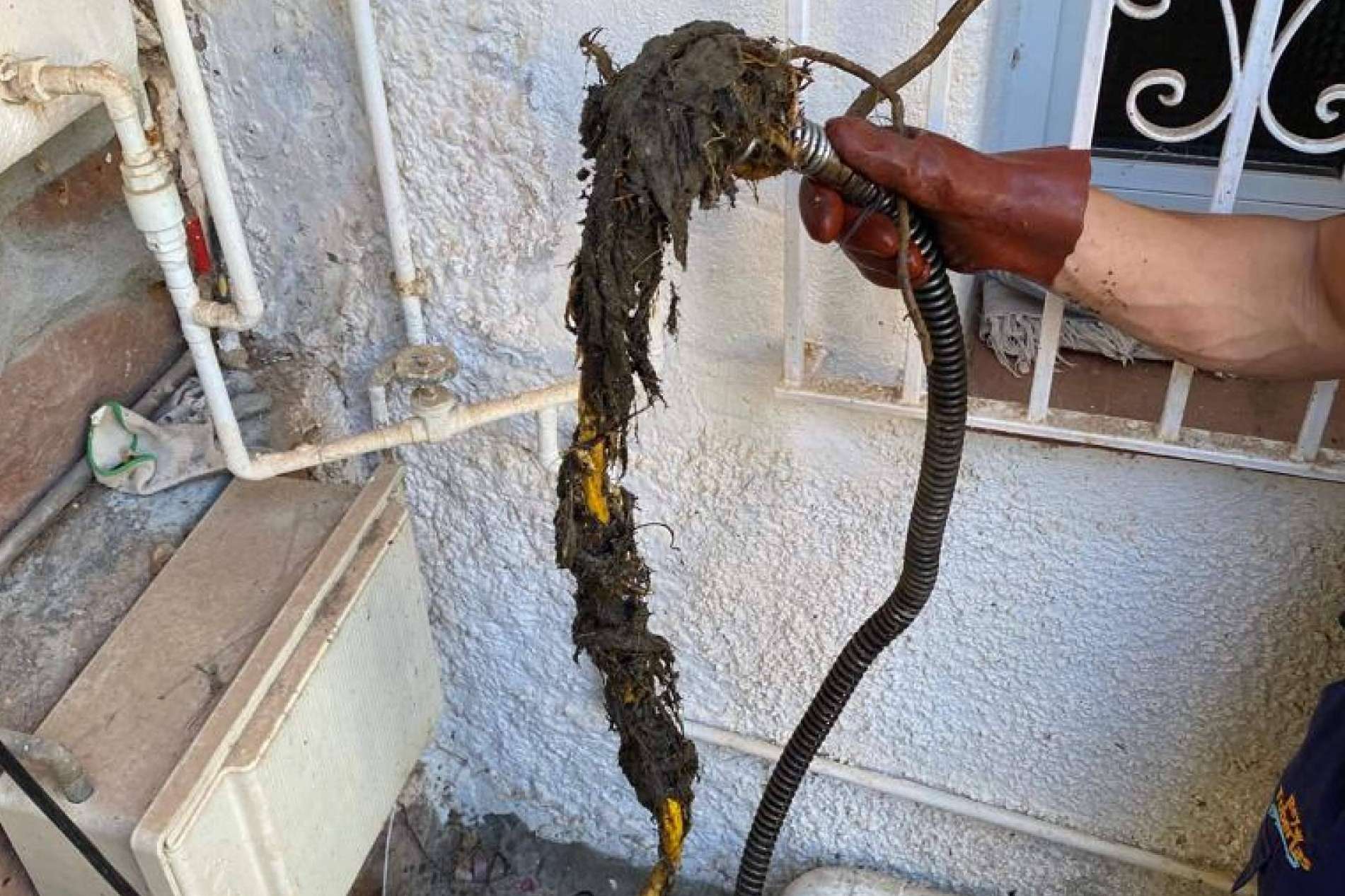 Eliminación de raíces en saneamiento, de la mano de Rey Tuberías