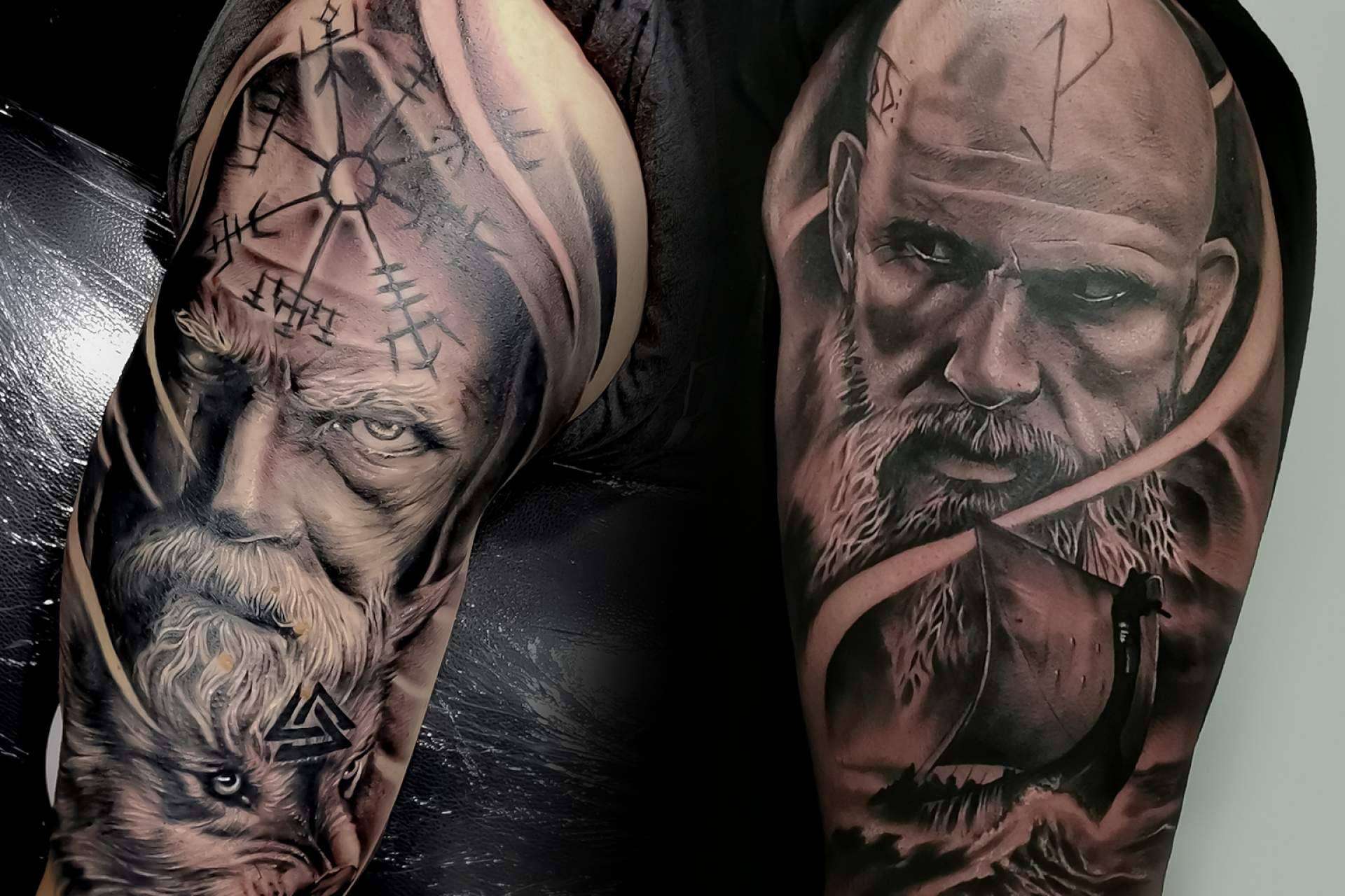 Steel of Doom y sus tatuajes de vikingos