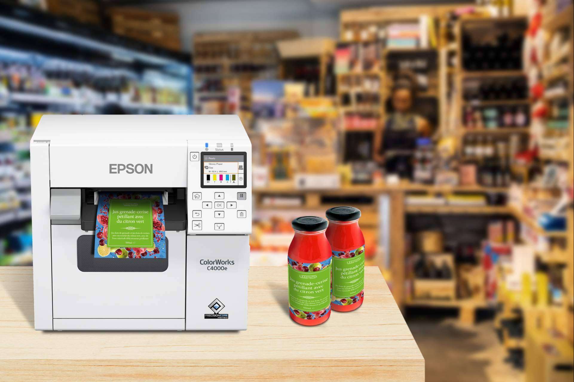 Gama completa de Epson ColorWorks, las impresoras de etiquetas a color de ADNid