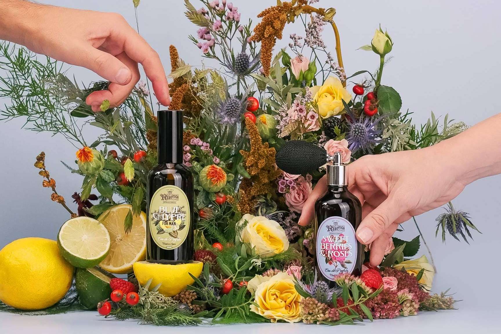 La marca Mi Rebotica lanza dos perfumes con la calidad de lo artesanal