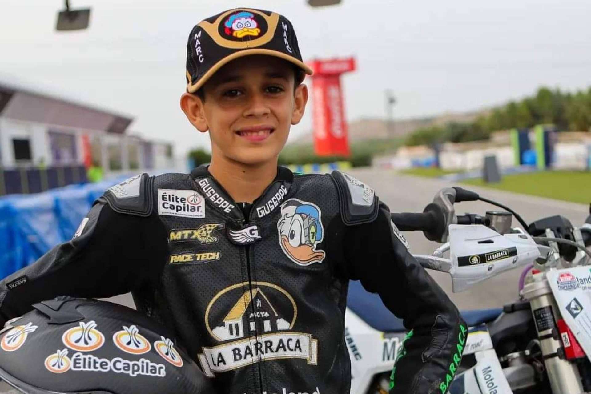 Marc Moñinos Esteve campeón de España Supermoto 85cc