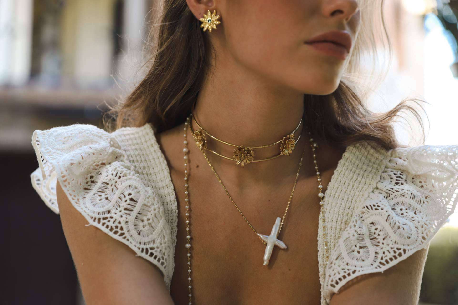 Combinar collares artesanales, la tendencia que no pasa de moda, por Trepillé