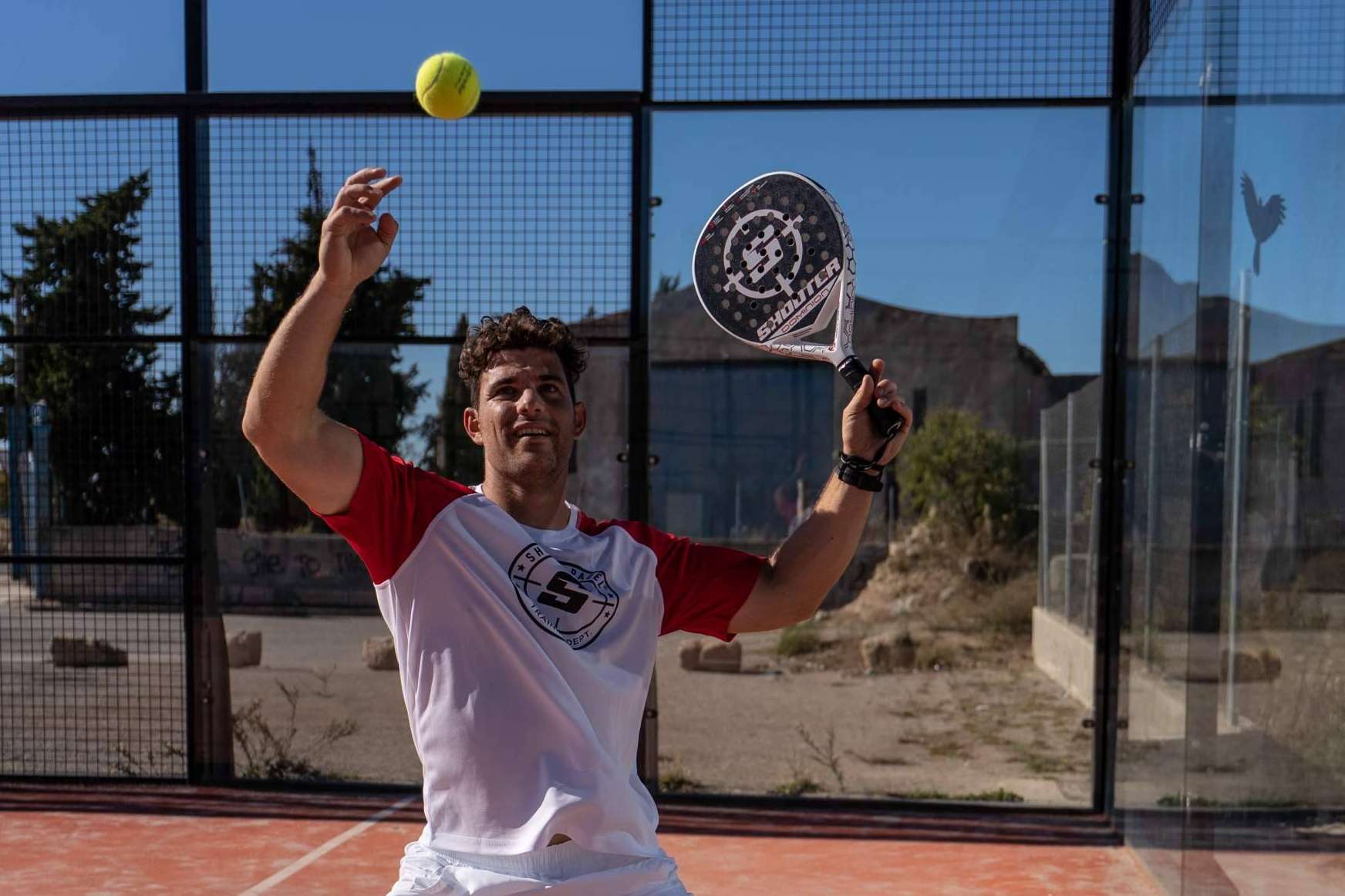 Probar gratis una pala de pádel profesional, con SHOOTER