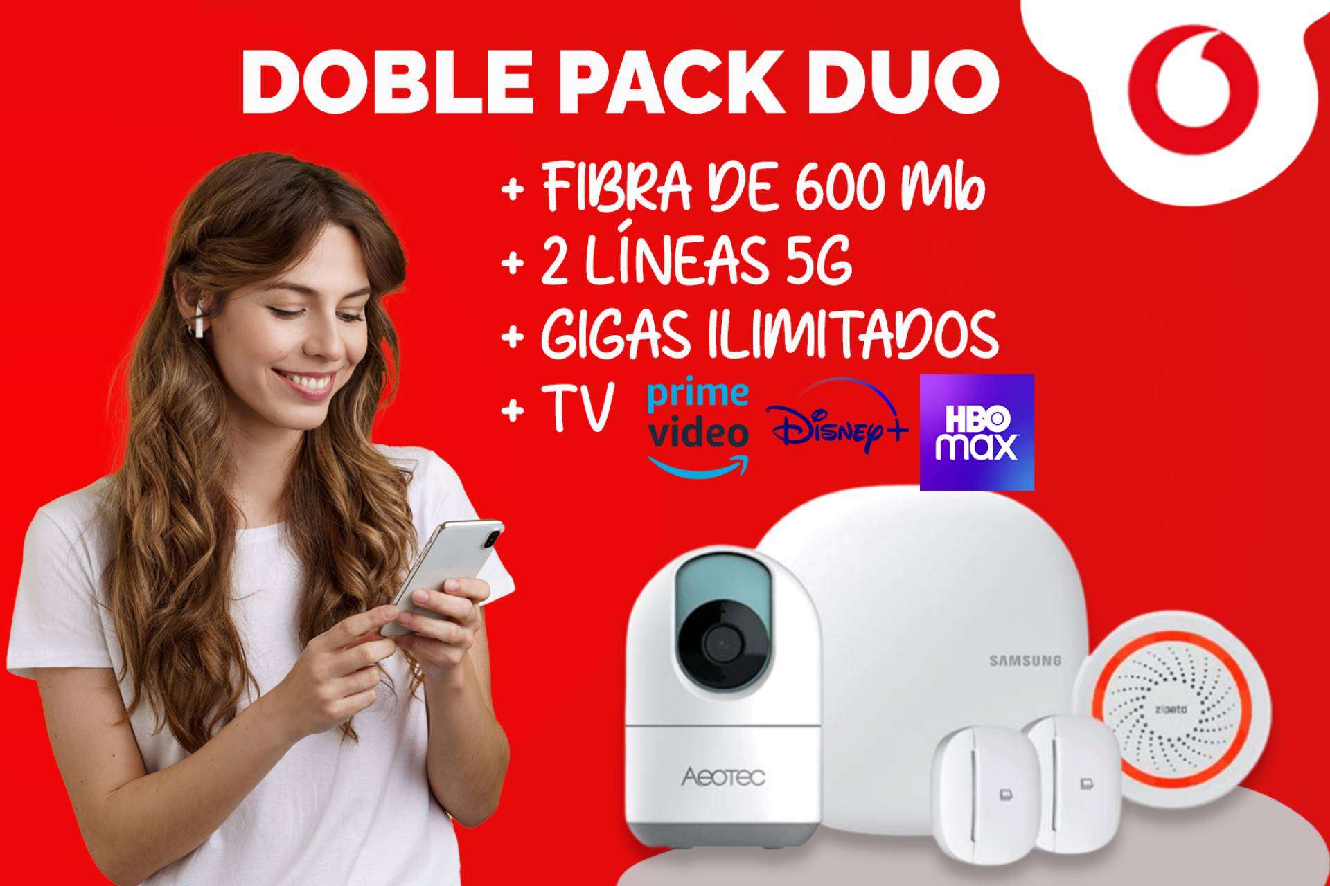 Kit Smarthings Videovigilancia, la promoción de Vodafone en Navidad con vodafonedistribuidor.es