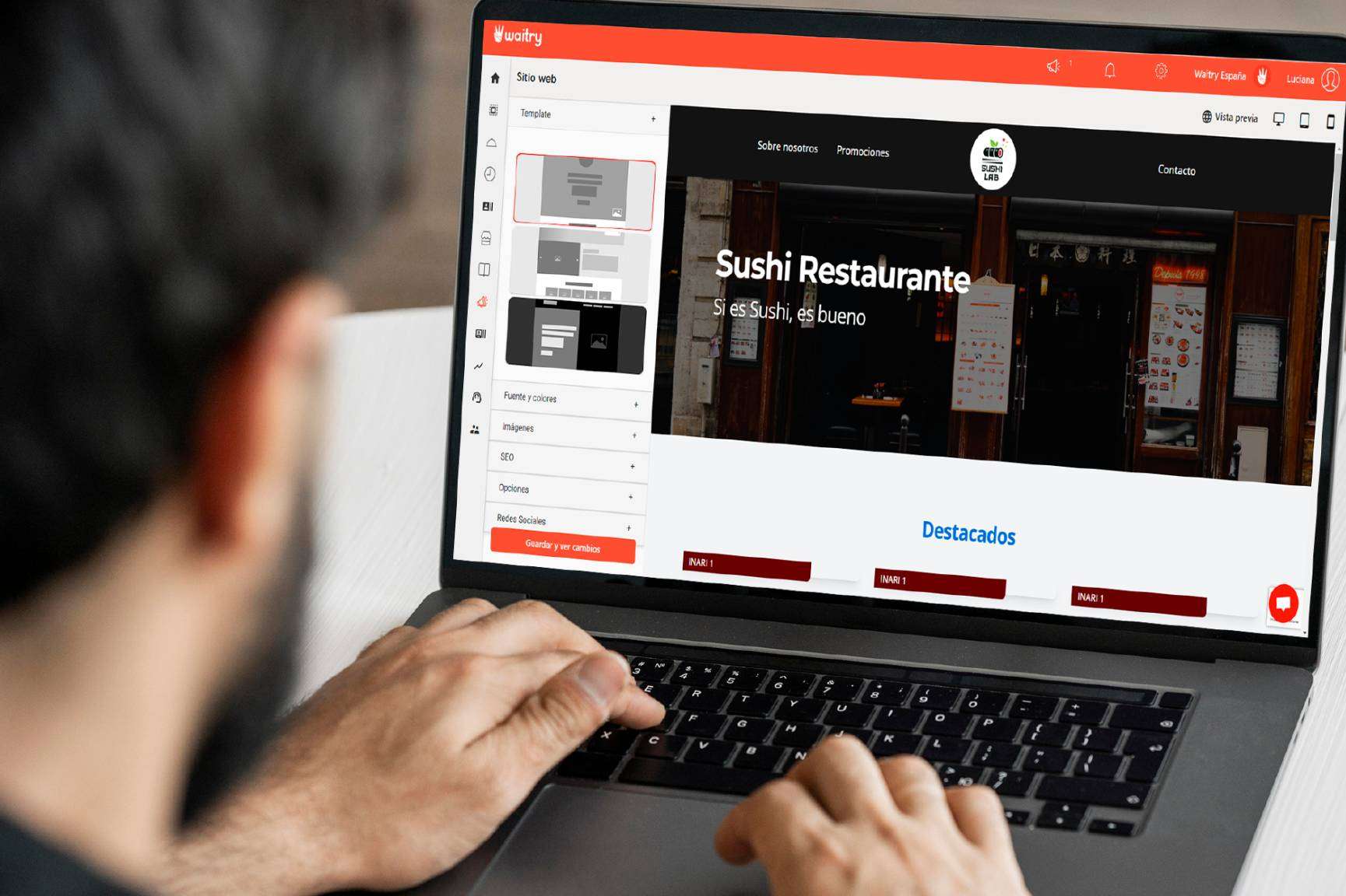 Automatizar procesos en un restaurante con Waitry