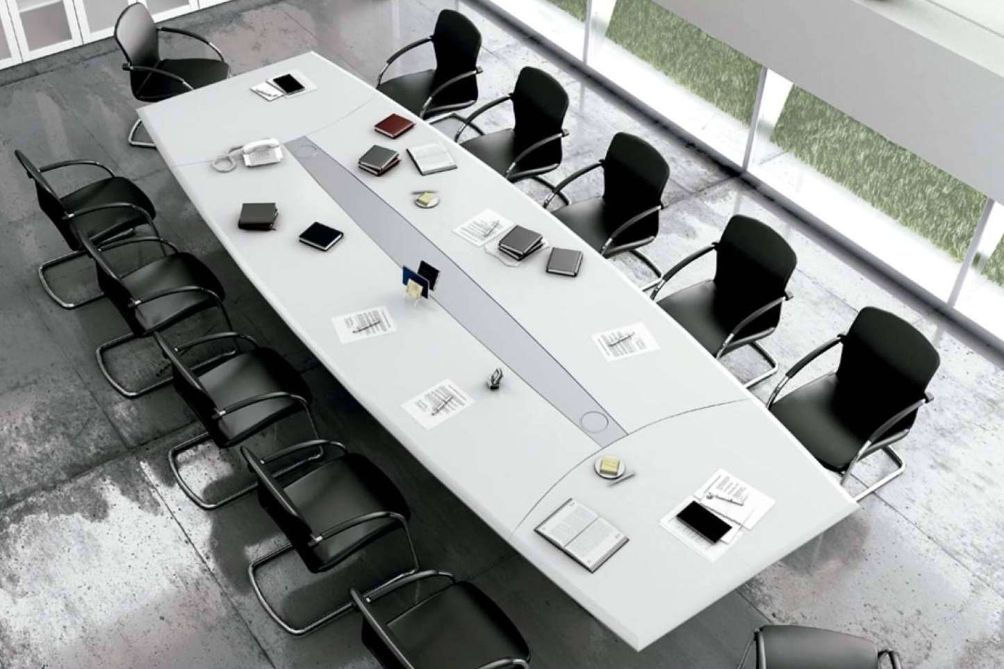 Las mesas de juntas y ponencias de OfficeDeco