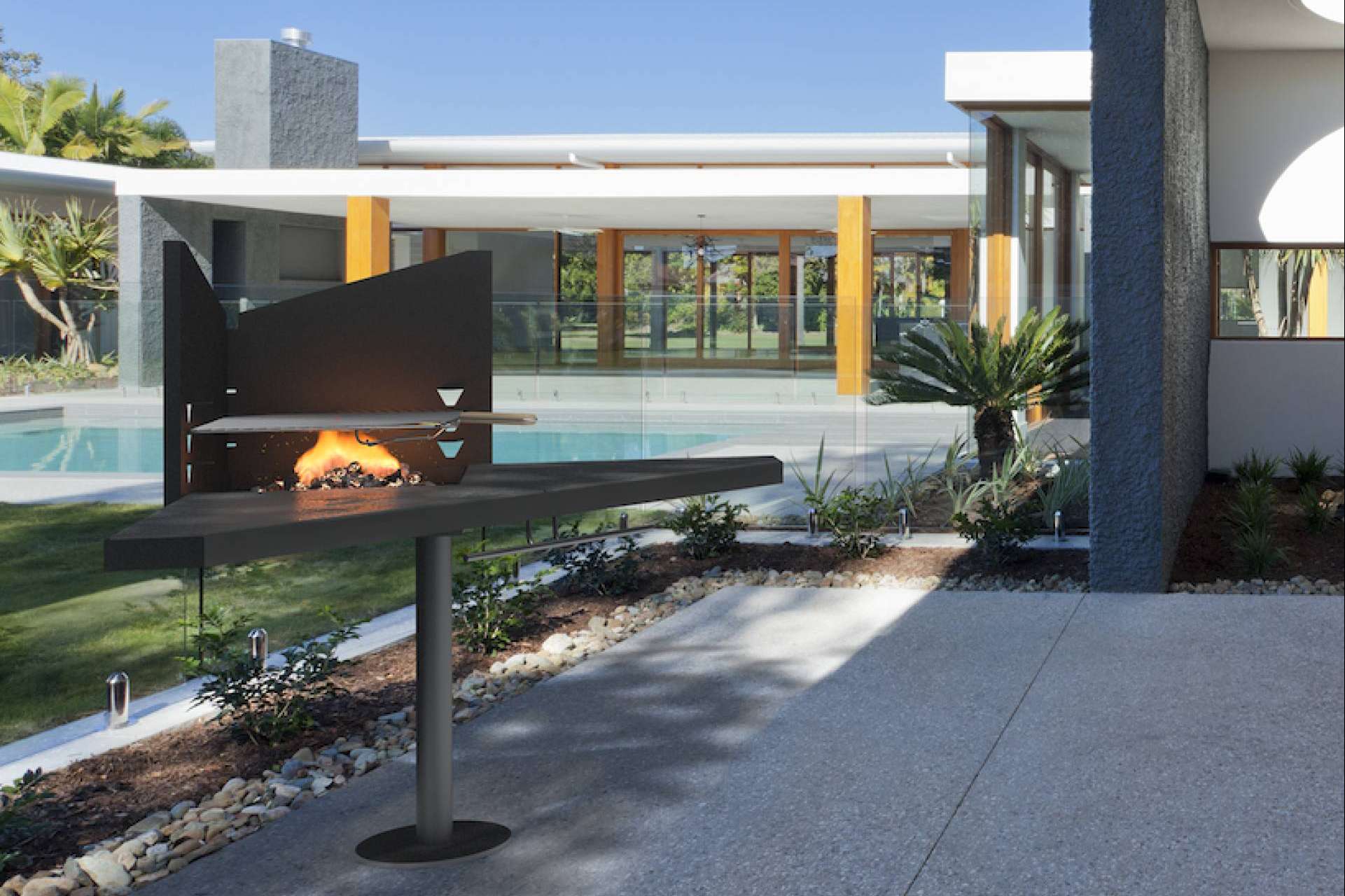 DAE presenta Tangram, su barbacoa para exterior