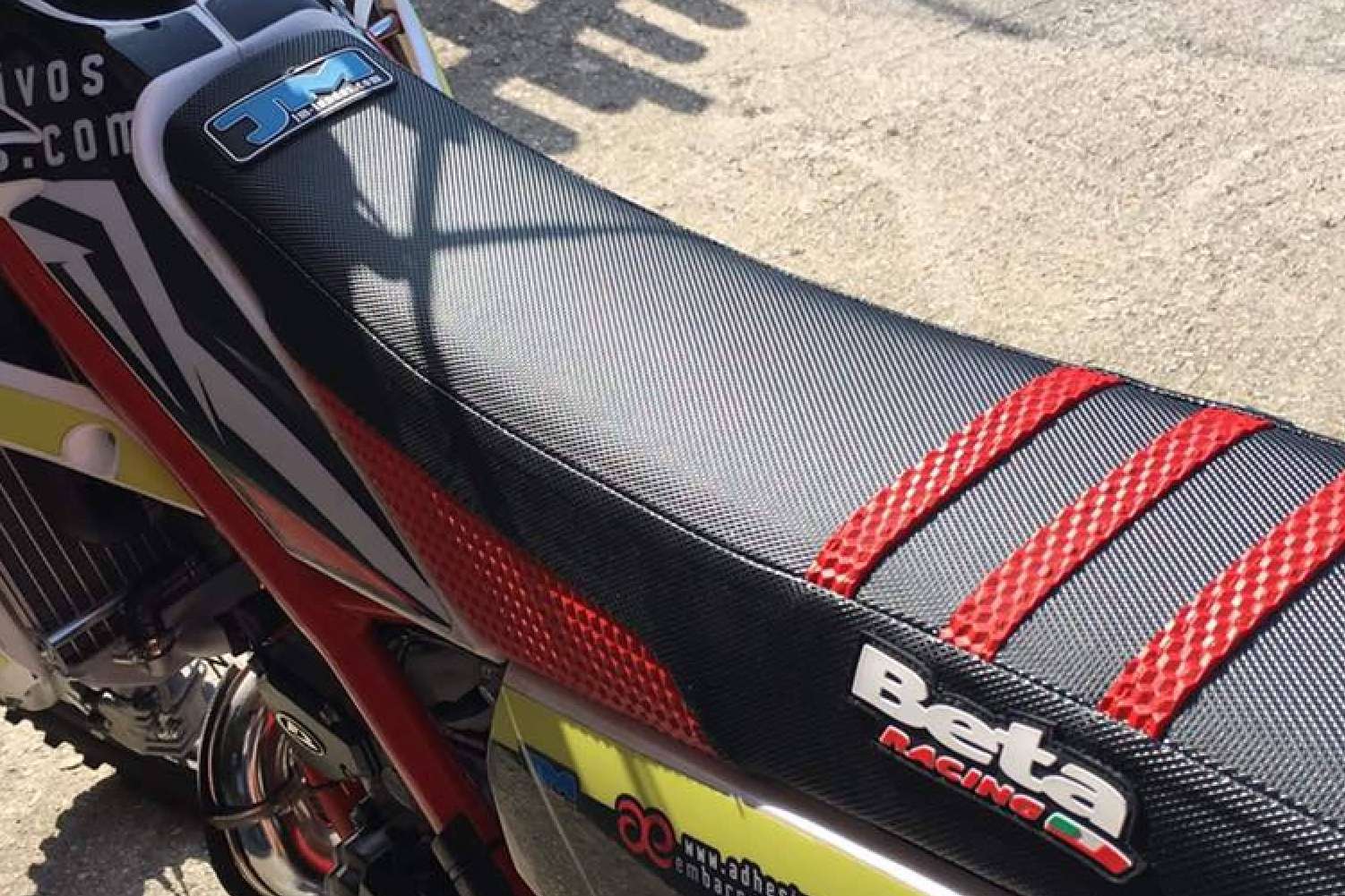 Funda de asiento de moto OFFROAD Supergrip - JM Fundas