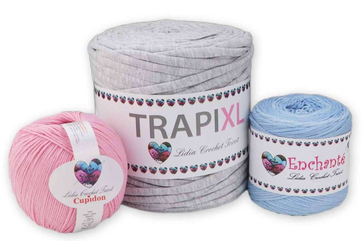 Dónde encontrar todo lo necesario para empezar con manualidades con trapillo?  Lidia Crochet Tricot