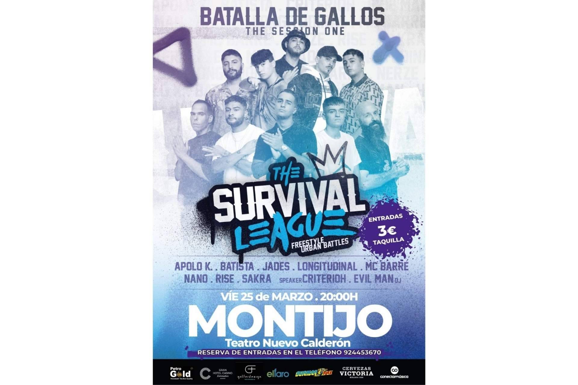 ‘The Survival League’ llega a Montijo el 25 de marzo