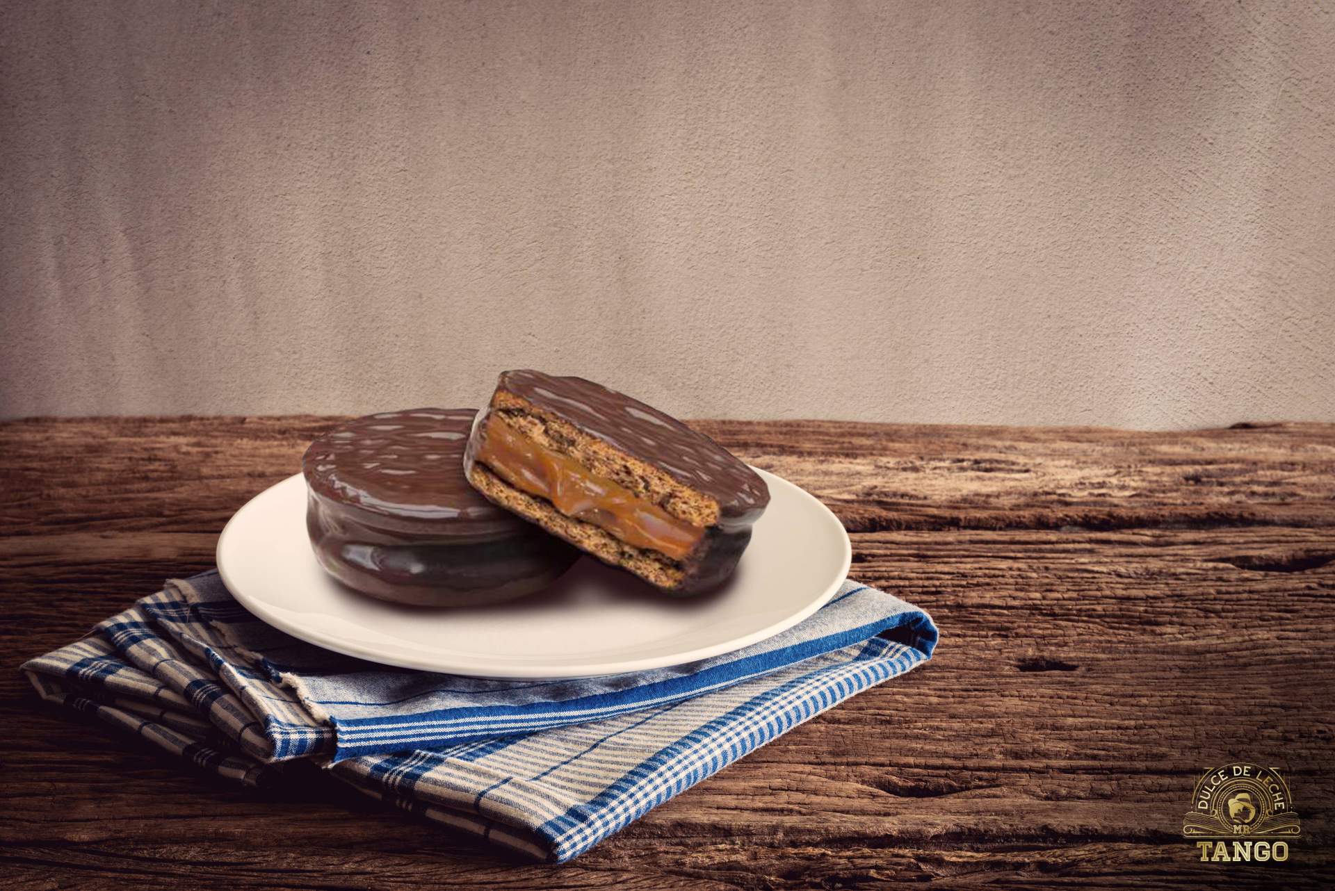 Alfajor de chocolate y dulce de leche de Alpimar Alimentación