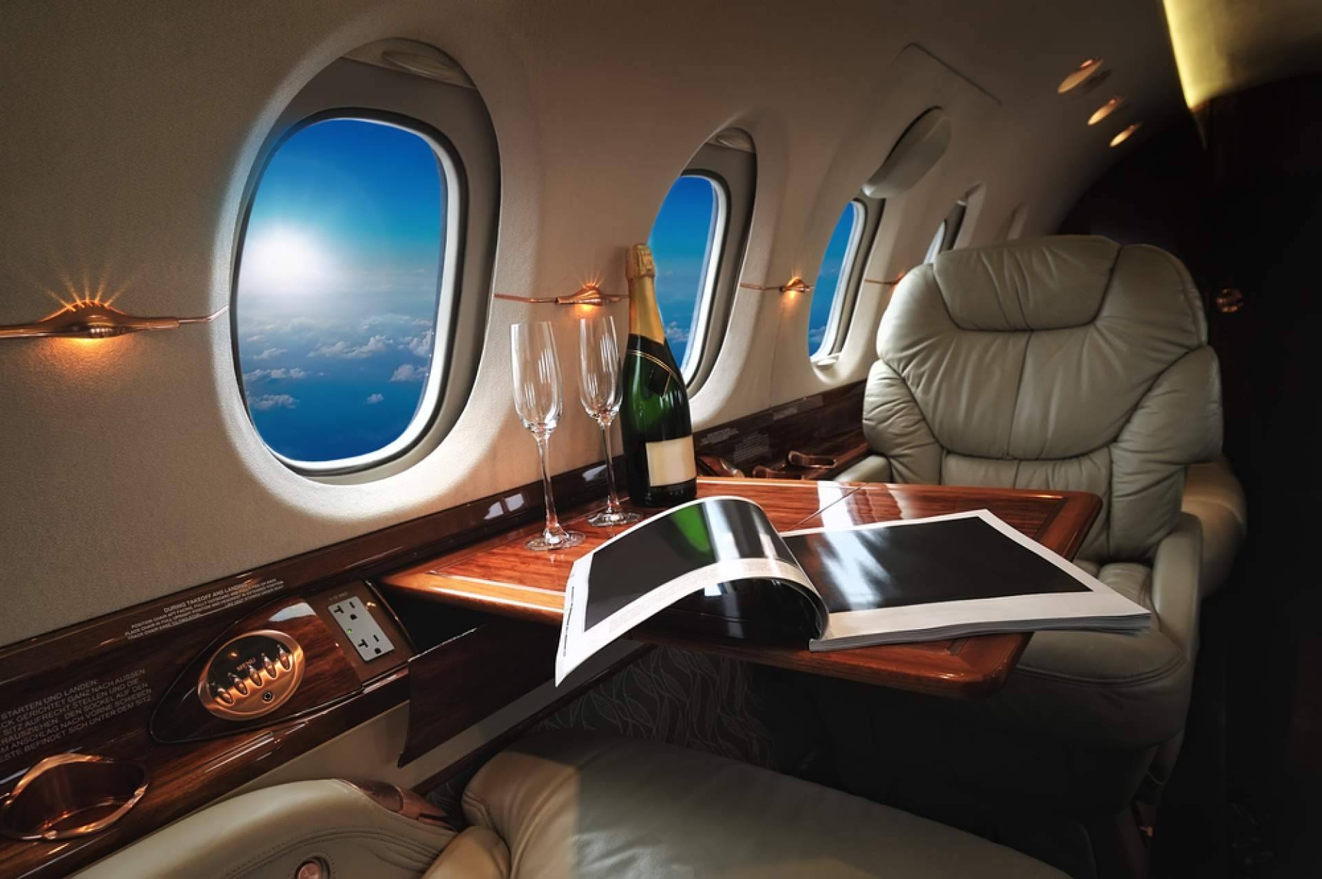 Viajar con toda clase de lujos con los vuelos privados de ISB-Airbroker