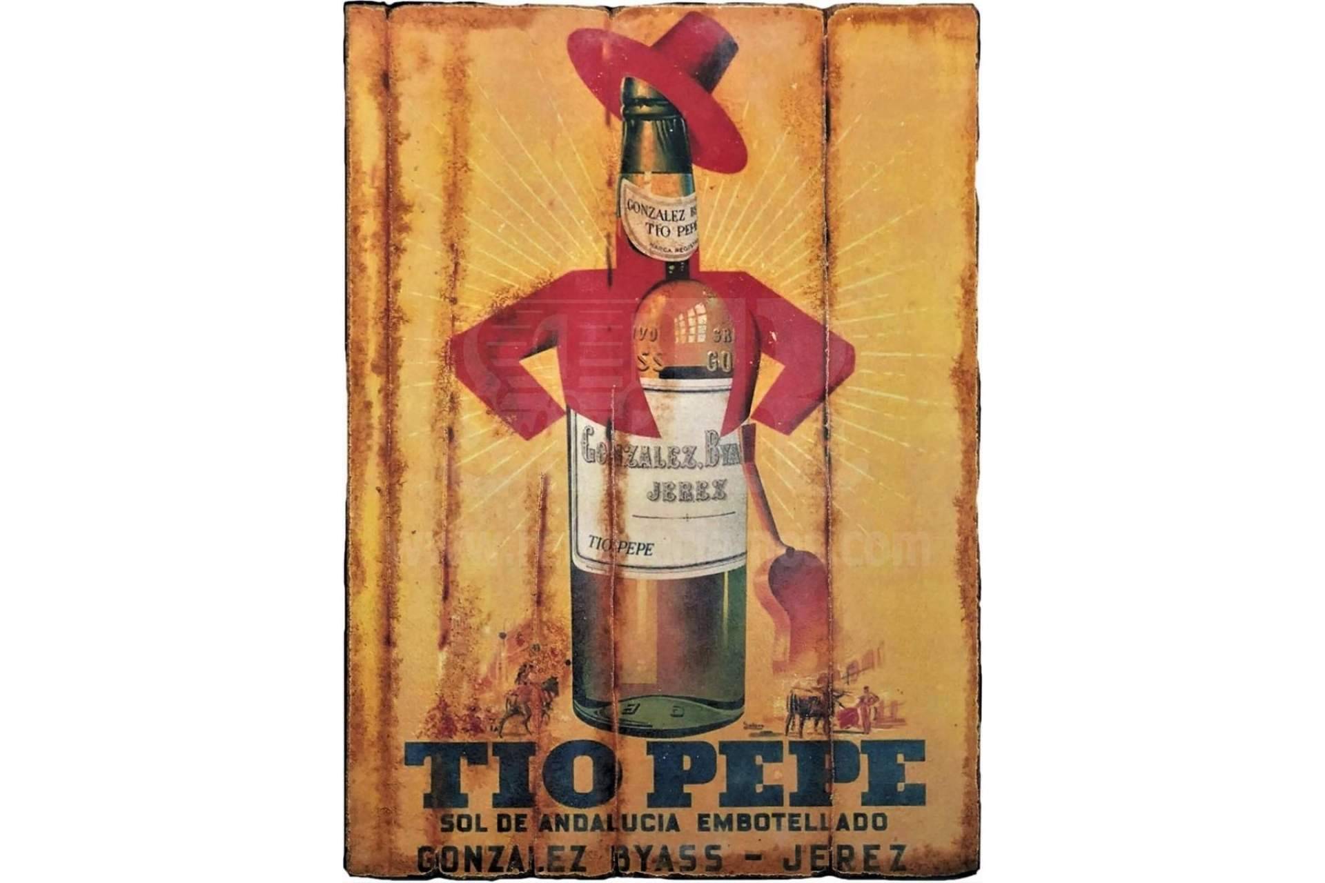 Cuadros de madera vintage con motivos publicitarios históricos en RetroReclamos