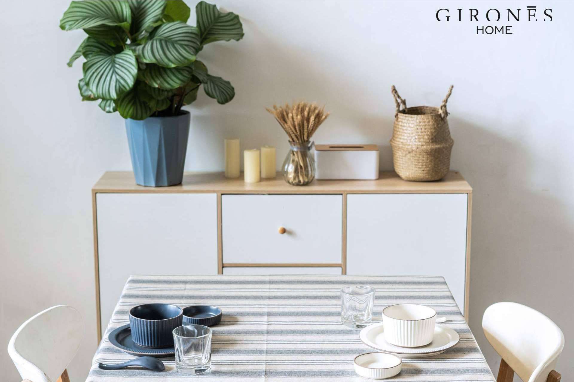 Manteles antimanchas de Gironés Home para vestir las mesas con estilo y color