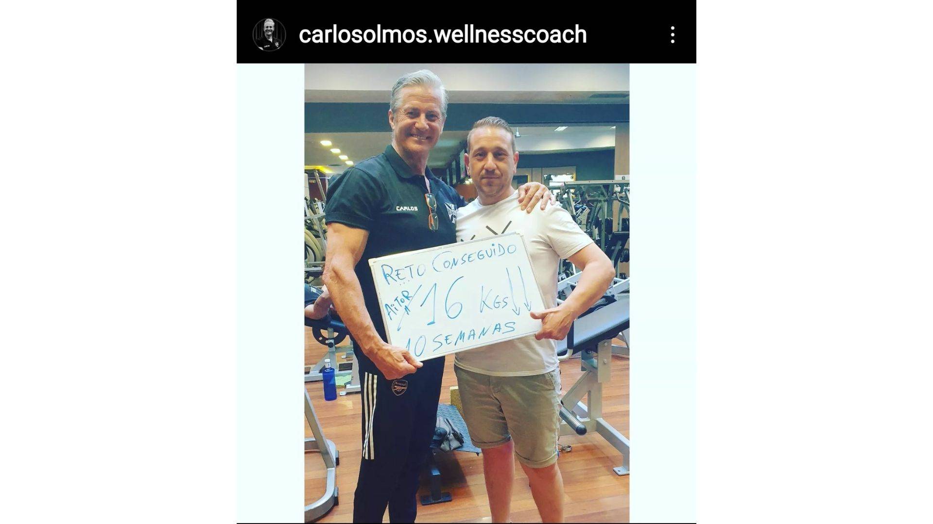 Perder peso y mejorar la autoestima con el entrenador personal, Carlos Olmos