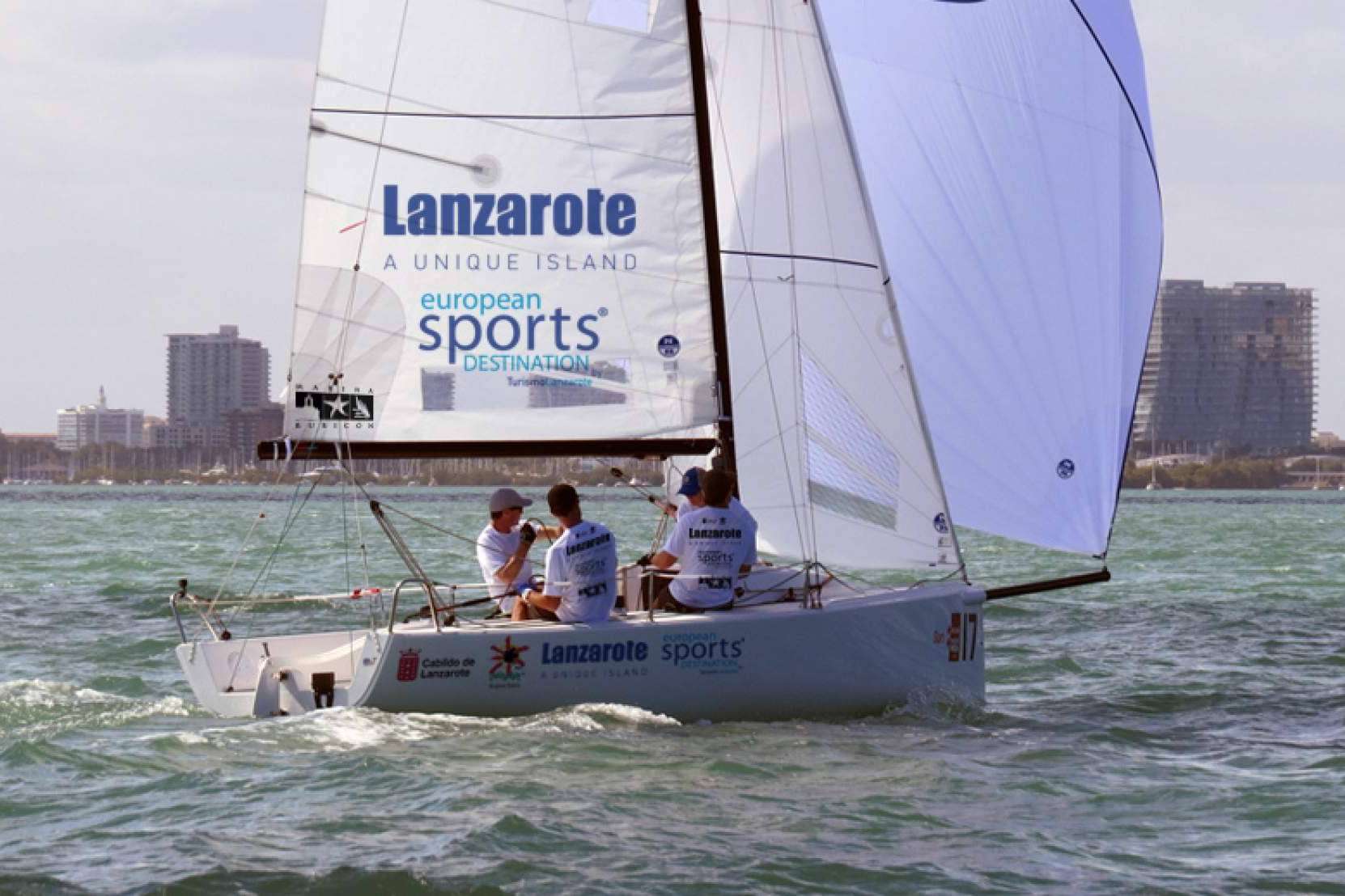 Lanzarote vuelve con ganas a la Liga Europea de Vela