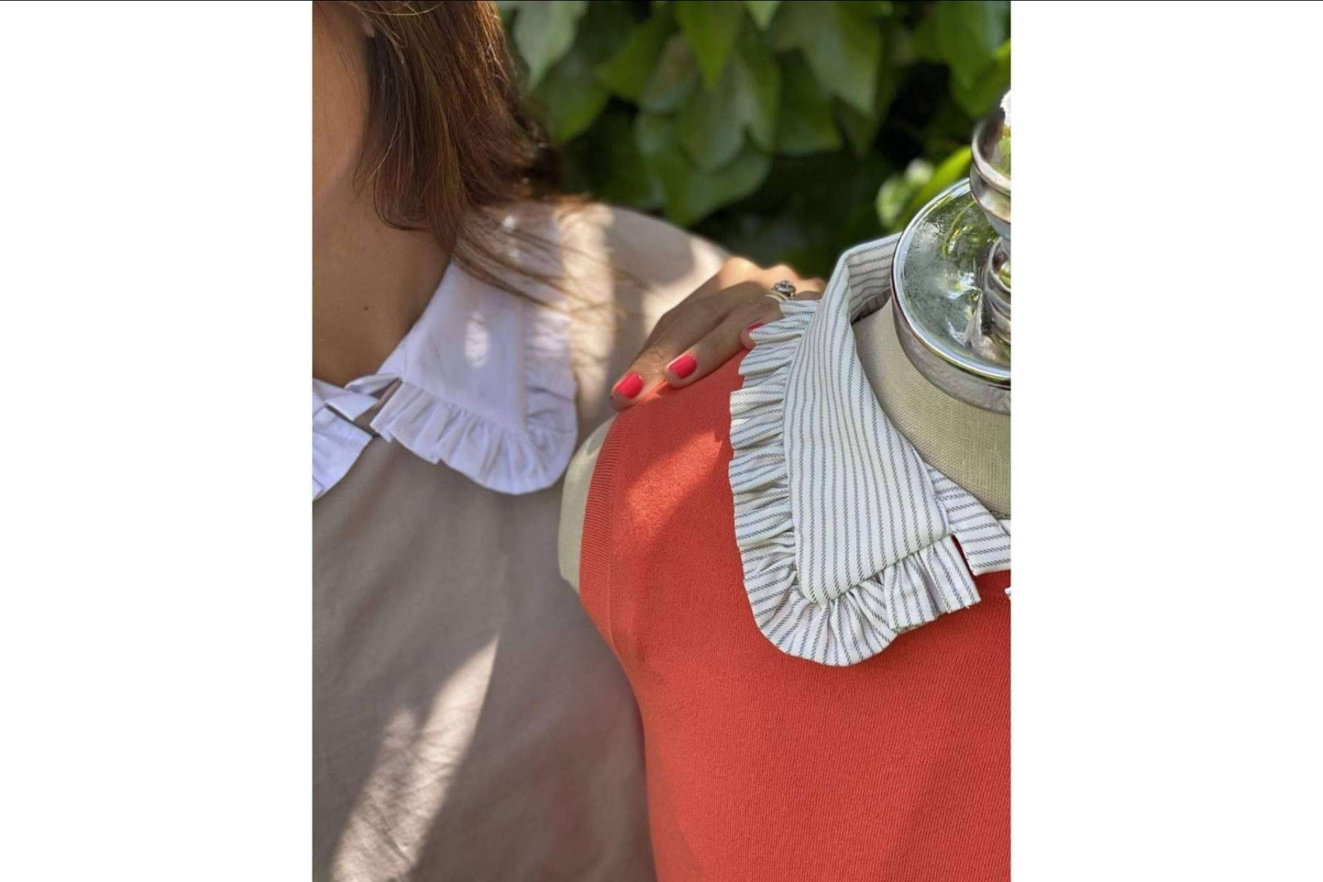 Moda y solidaridad se unen en la propuesta de cuellos de camisa de VinicaMoon